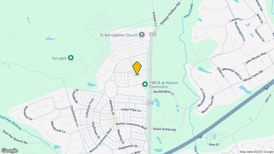 6121 Mistflower Cir Map and Location Details