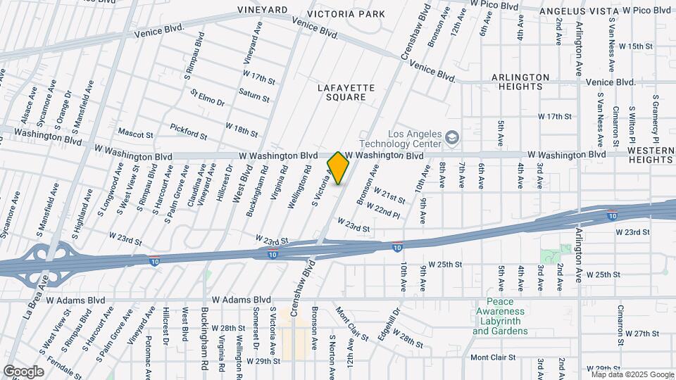 2209 Crenshaw Blvd Map and Location Details