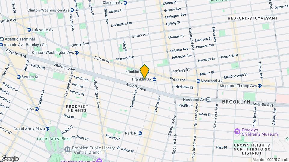 172 Lefferts Pl Map and Location Details