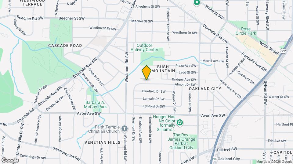 1429 Almont Dr SW Map and Location Details