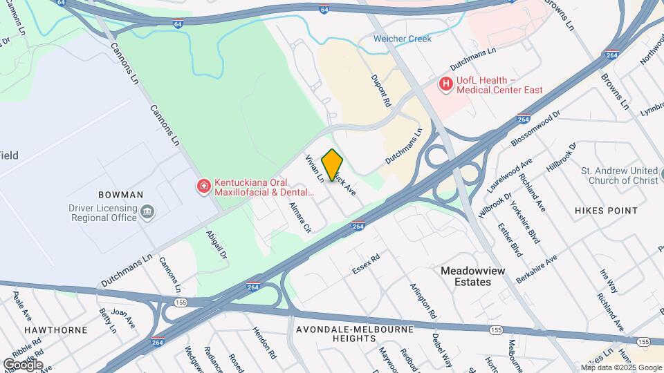 1515 Vivian Ln Map and Location Details