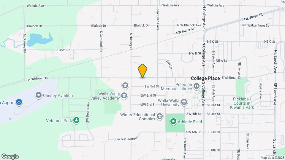 623 W Whitman Dr Map and Location Details