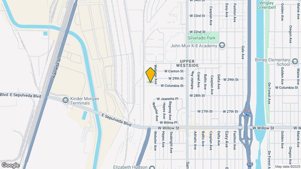 2133 W Columbia St Map and Location Details