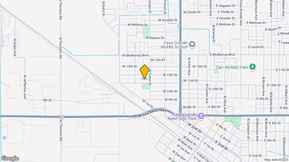 606 W 11th St Map and Location Details