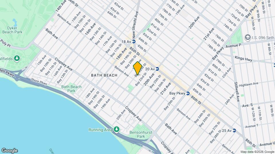 BAY 22 STREET, Unit C2 Map and Location Details