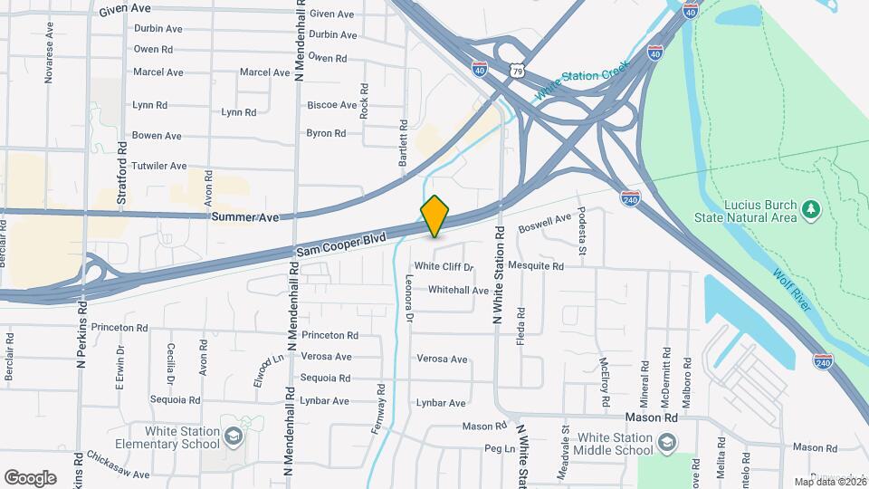 5122 Warfield Dr Map and Location Details