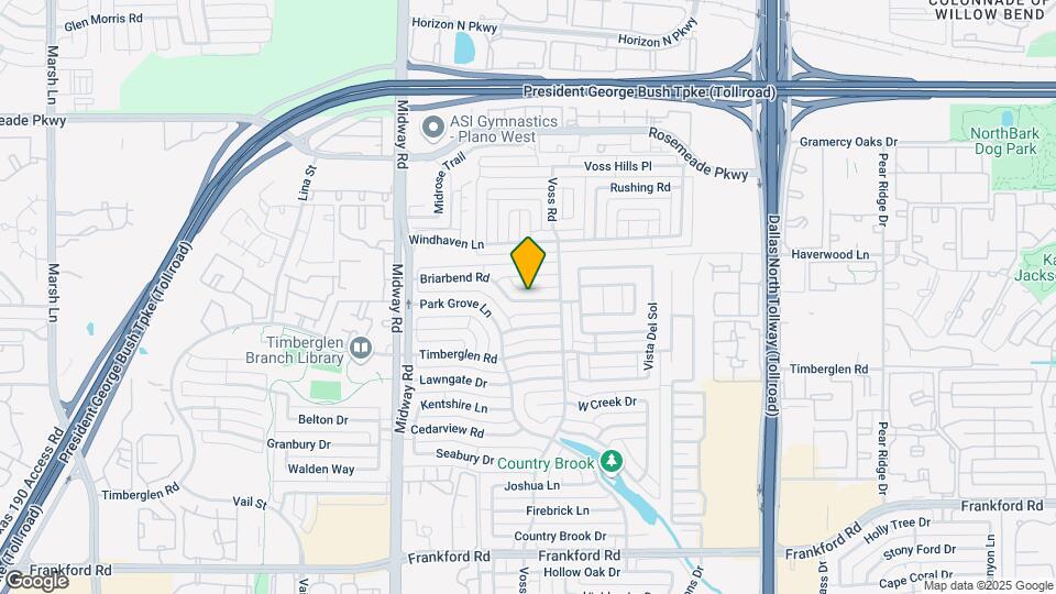 4211 Briarbend Rd Map and Location Details