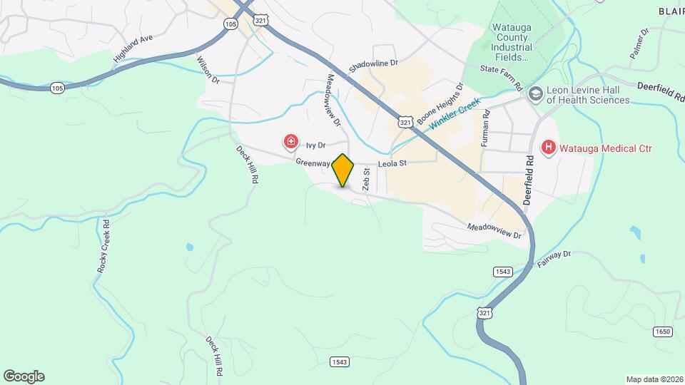 Meadowview Drive Condos Map and Location Details