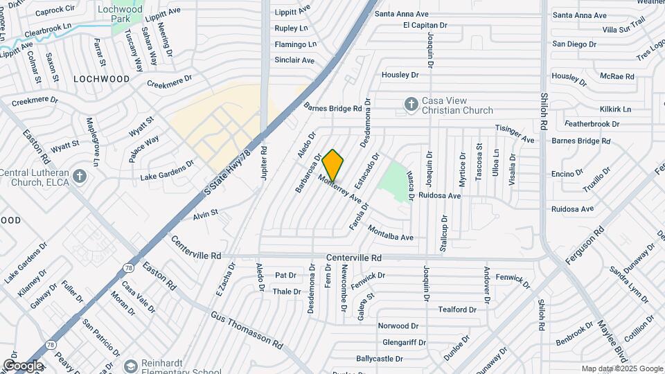 10943 Desdemona Dr Map and Location Details