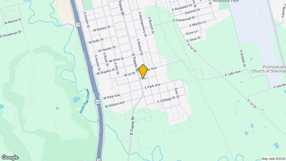 104 E Forest Ave Map and Location Details