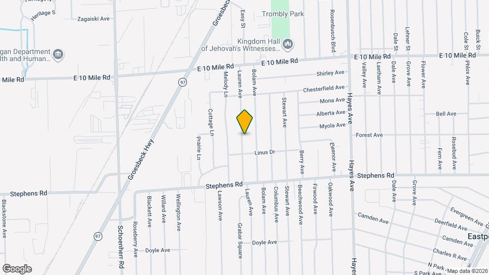 24408 Lauren Ave Map and Location Details