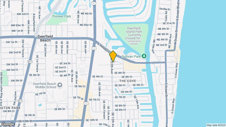 1221 SE 3rd St Map and Location Details
