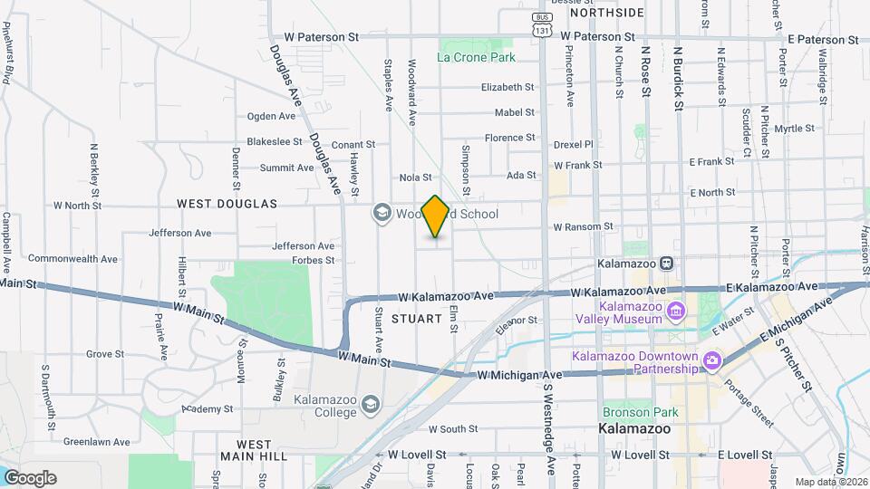 826 Elmwood St Mapa y Detalles de la Ubicación