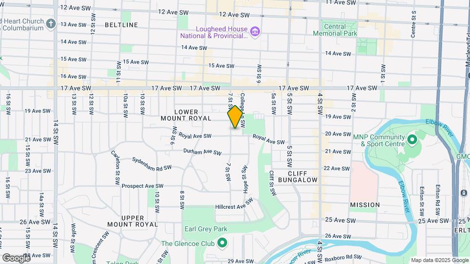 726 Royal Ave SW Map and Location Details
