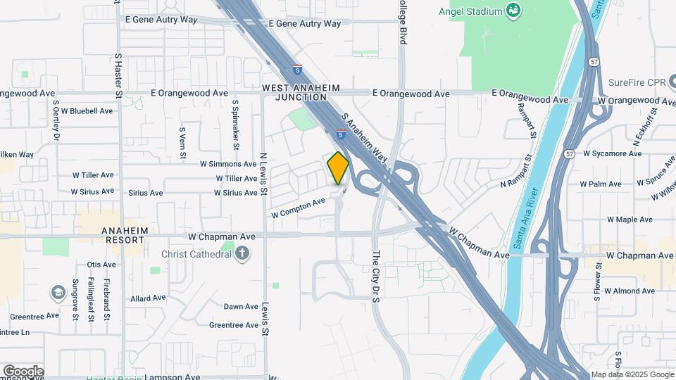 281 Camphor Pl Map and Location Details