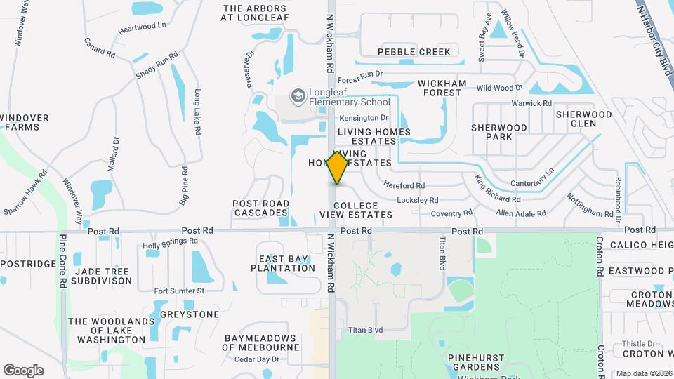 2921 College View Dr Map and Location Details
