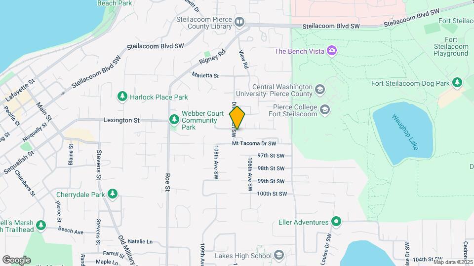9505-9507 SW Division Ln Mapa y Detalles de la Ubicación
