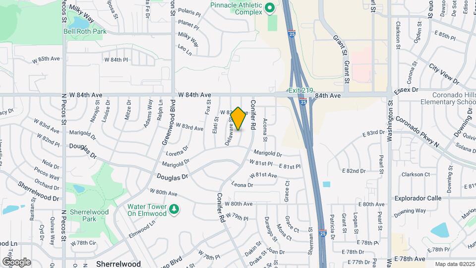 8239 Cherokee St Mapa y Detalles de la Ubicación