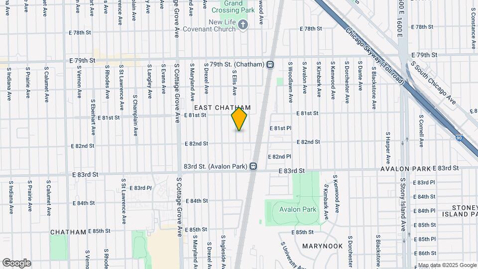 8143 S Ellis Ave-Unit -8143 S. Ellis Ave Map and Location Details