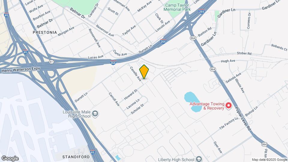 4347 Cavelle Ave, Unit #1 Map and Location Details