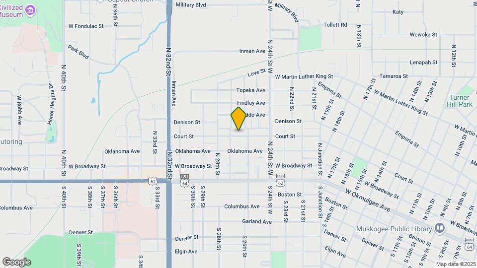 2622 Court St Map and Location Details