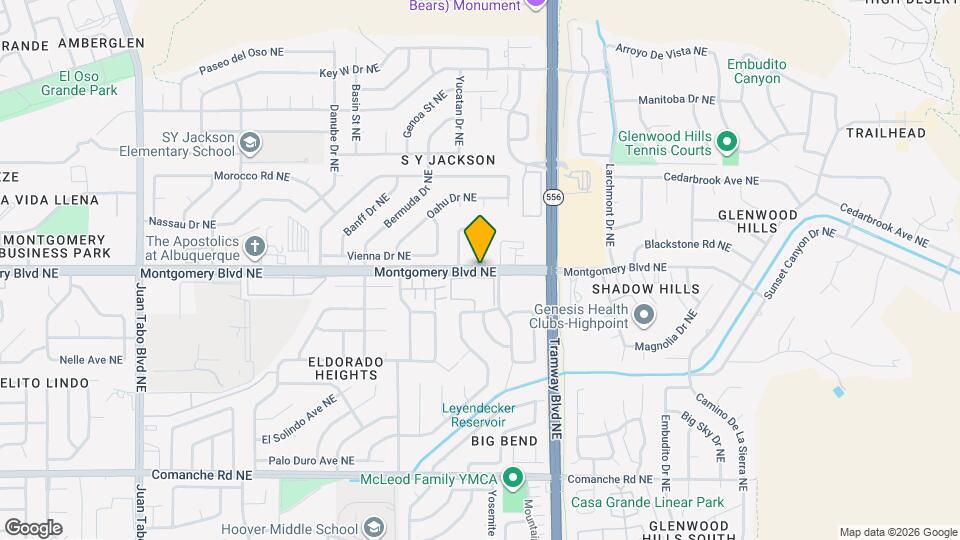 Cibola Village Apartments Map and Location Details
