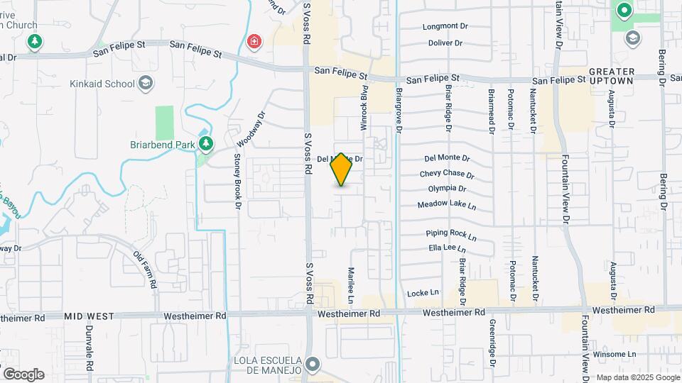 6440 Olympia Dr Map and Location Details