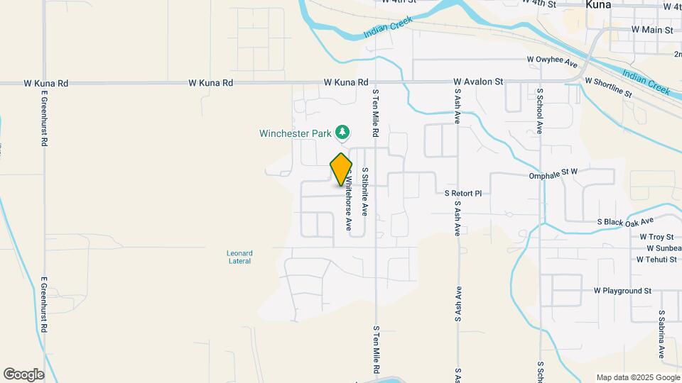 1754 W Oakley Way Map and Location Details