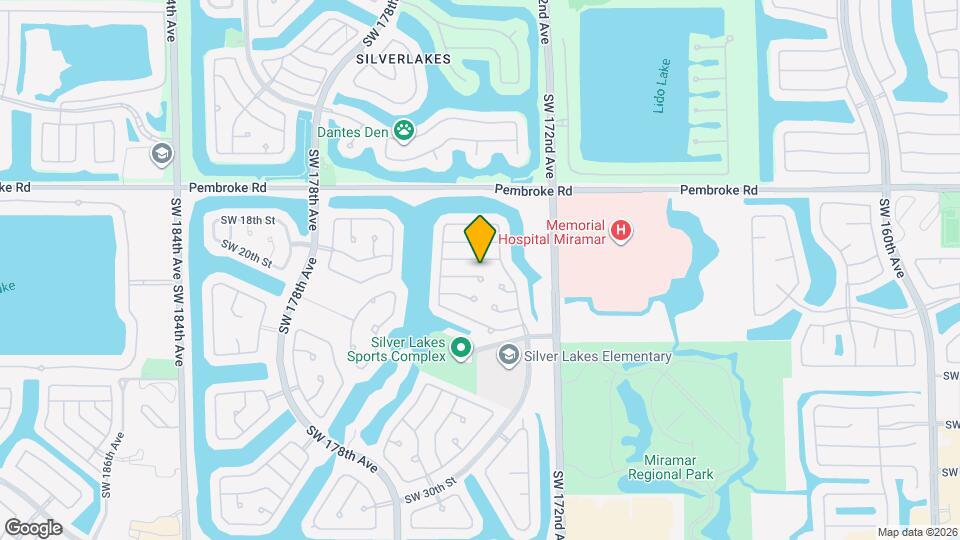 17367 SW 20th Ct Map and Location Details