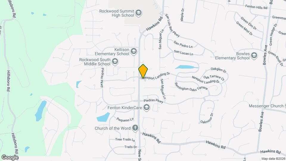1419 Sawyers Trail Ct Map and Location Details