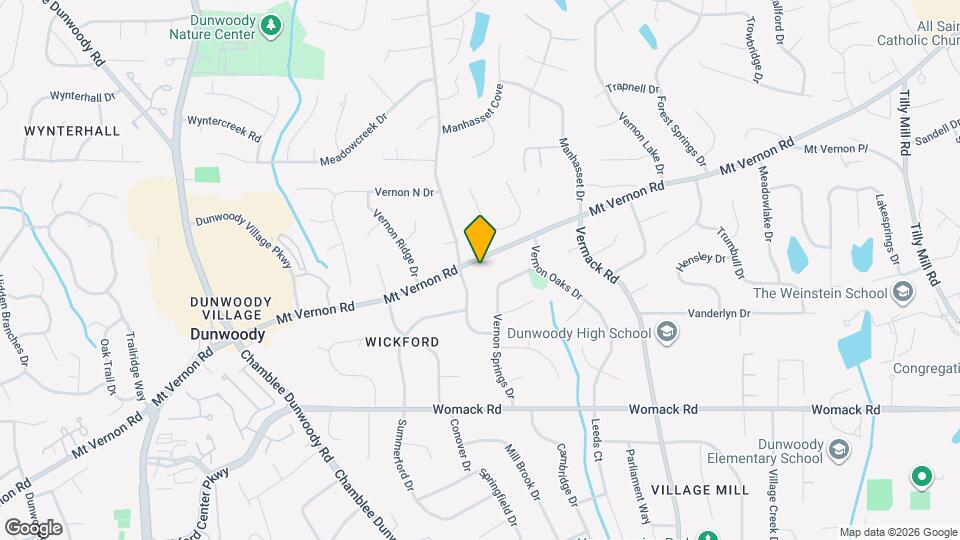 1863 Mt Vernon Rd Map and Location Details