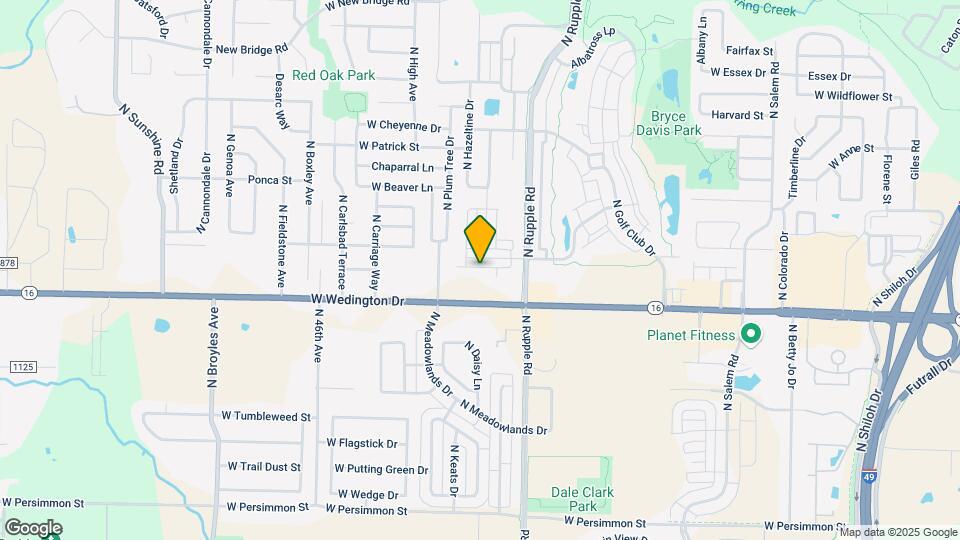 4155 W Sardinia Way Map and Location Details