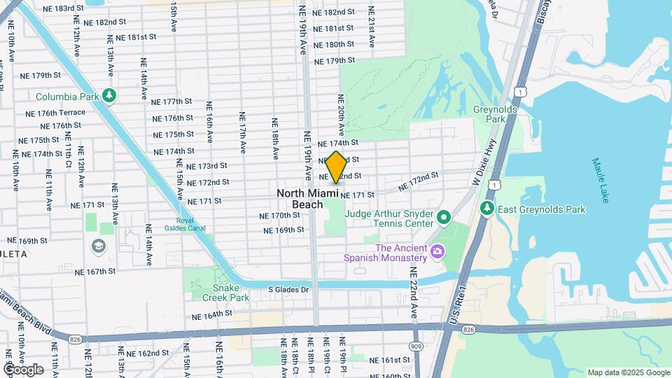 1979 NE 171st St Map and Location Details