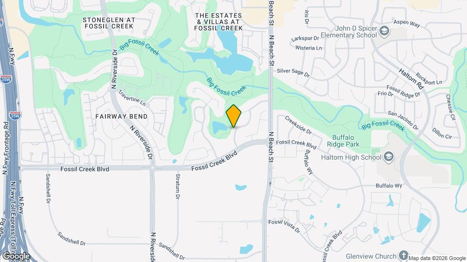5833 Tuleys Creek Dr Map and Location Details