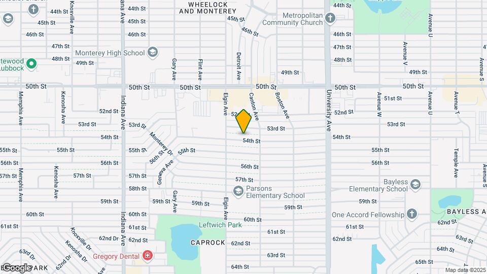 2814 54th St Map and Location Details