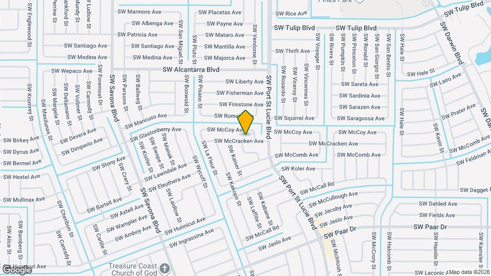 981 SW McCracken Ave Mapa y Detalles de la Ubicación