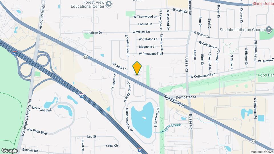 1495 Dearborn Ct Map and Location Details