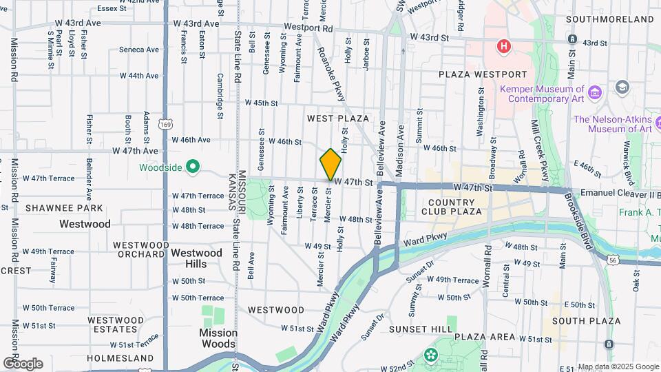 1217 W 47th St Map and Location Details