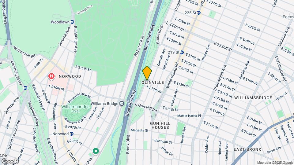 3612 Bronx Blvd Map and Location Details