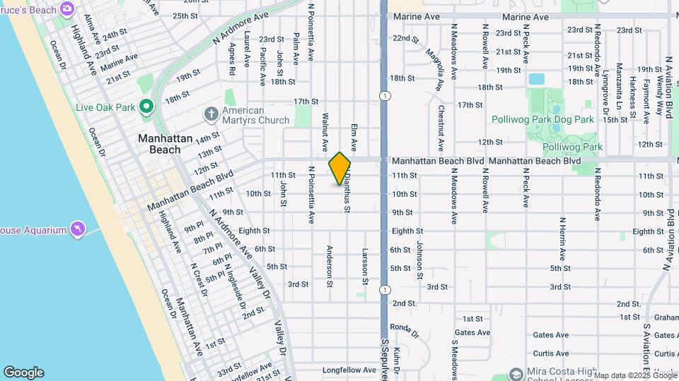 947 10th St Map and Location Details