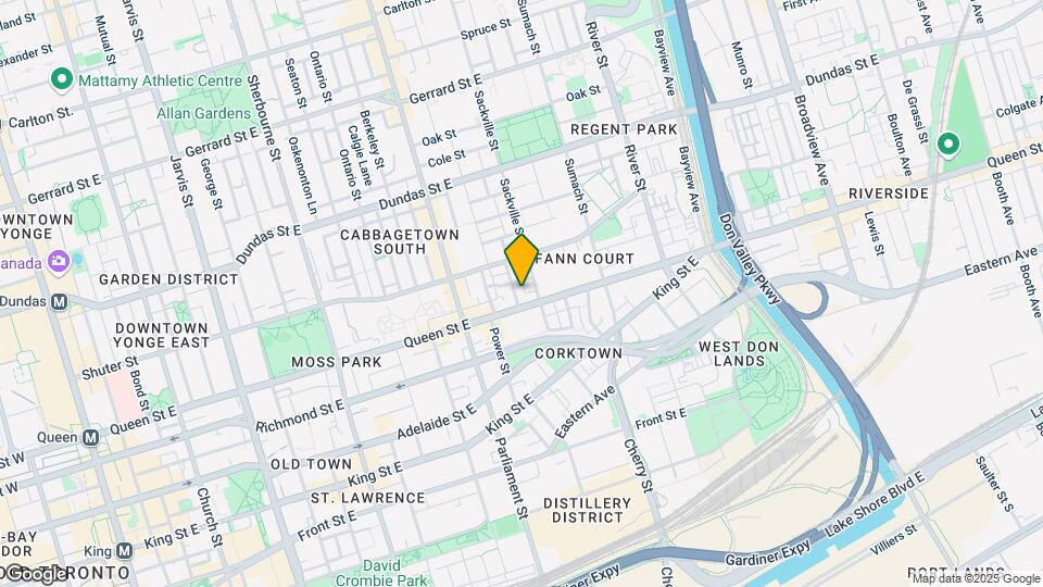 426-426 Queen St E Map and Location Details