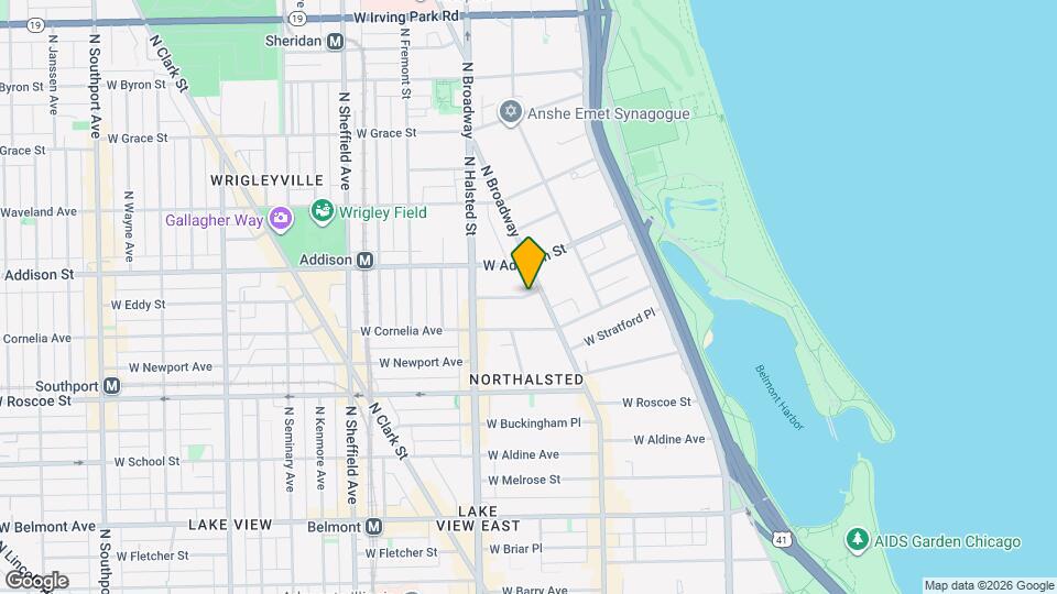 715 W Brompton Ave Map and Location Details