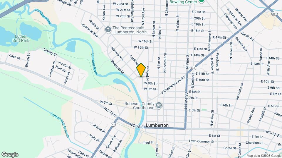 907 Caldwell St Mapa y Detalles de la Ubicación