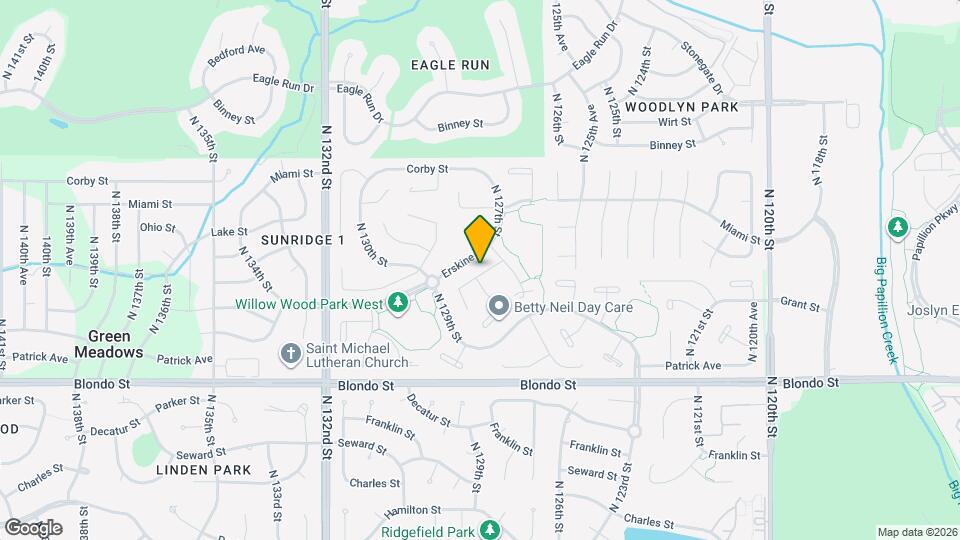 12724 Grant Cir Map and Location Details