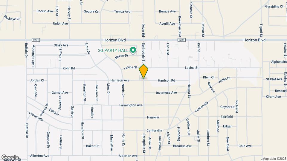 16051 Harrison Ave Mapa y Detalles de la Ubicación