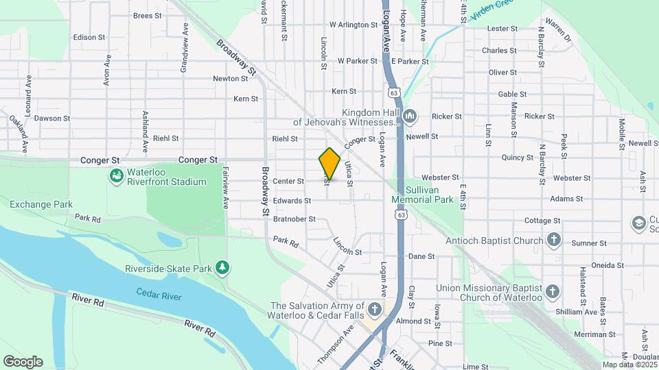 237 Center St Map and Location Details