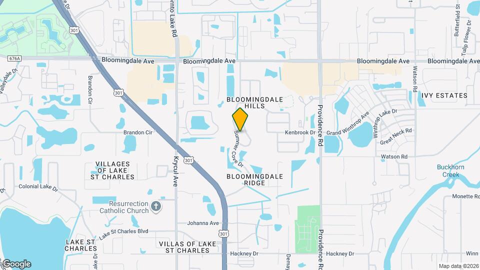 6526 Summer Cove Dr Map and Location Details