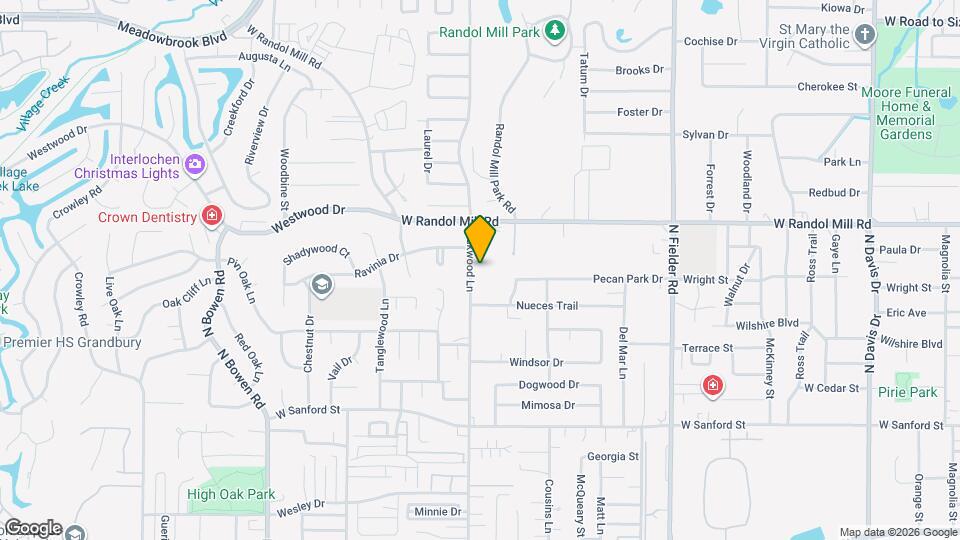1005 Oakwood Ln Map and Location Details