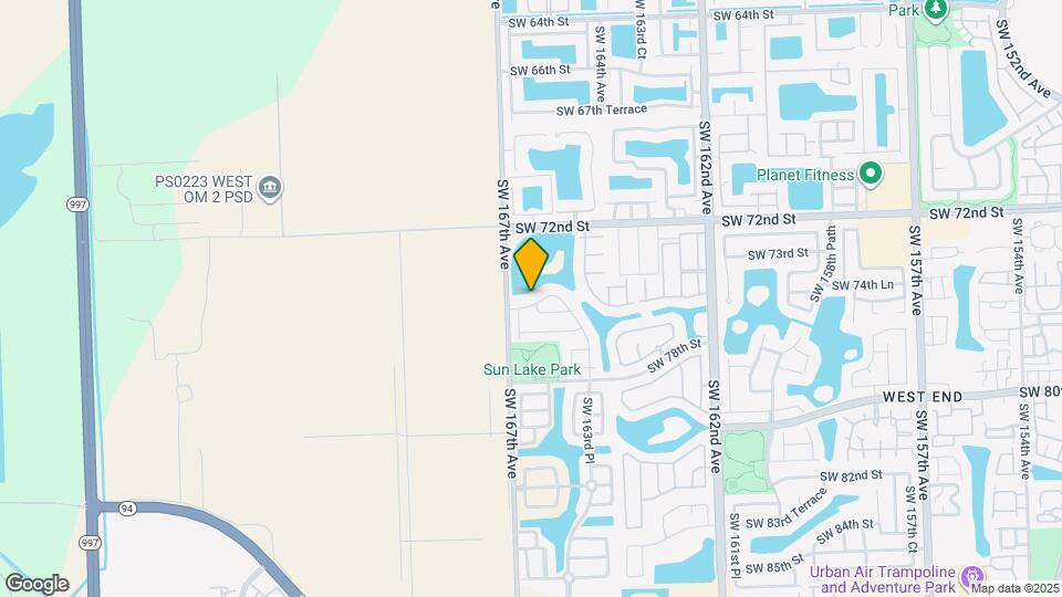 16551 SW 75th St Map and Location Details