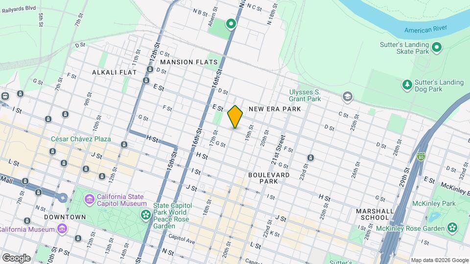 1816 F Street Map and Location Details